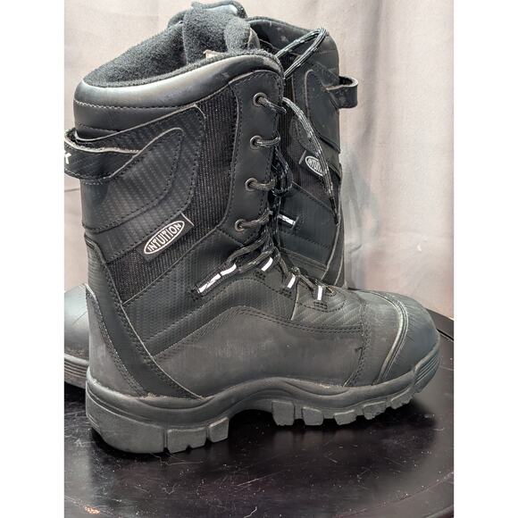 HMK Snowmobile Boots Mens 8 Black HM908V 11-51008 Lace Up Waterproof Snow main image 4
